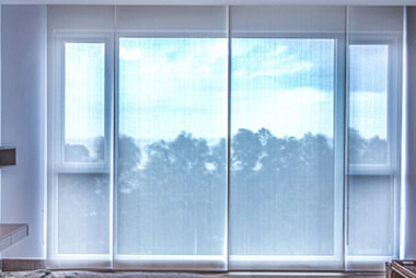 Services sliding door